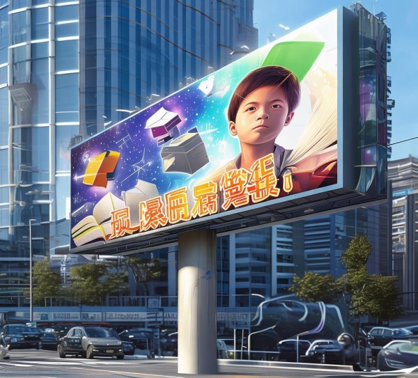 高考升学规划广告喷绘布，点亮教育的未来