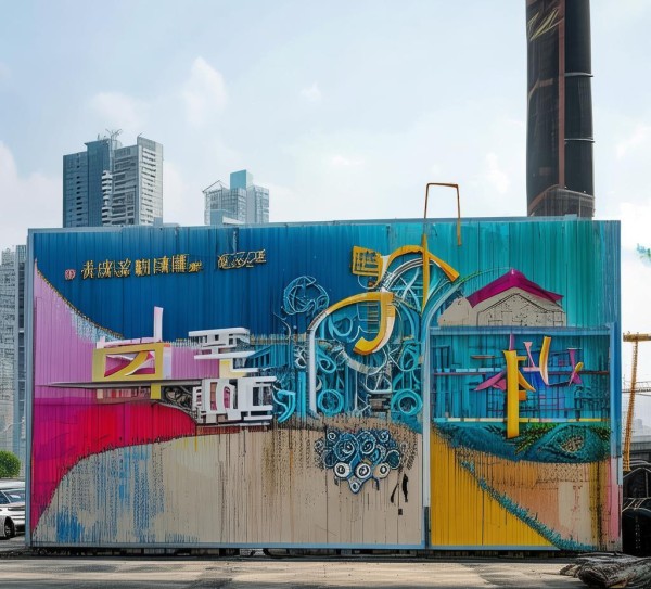 工地围墙广告规划设计，城市安全与文化传承的完美结合