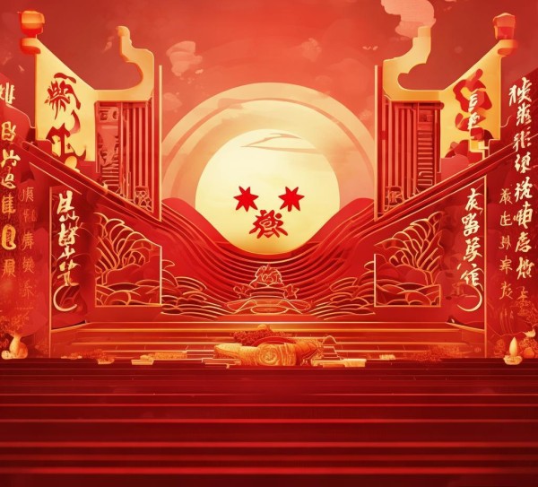 党建广告设计规划的艺术之美