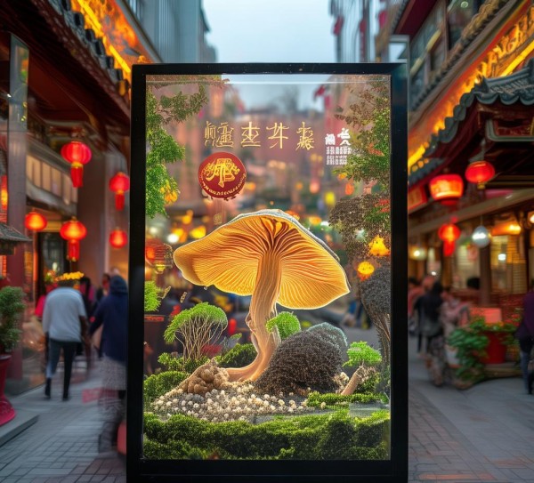 成都新 arrivals,灵芝广告效应,助力品牌故事的生动呈现!