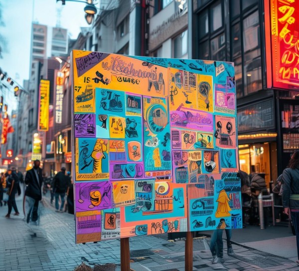 广告公司招聘宣传，一场品牌故事的 canvas创作