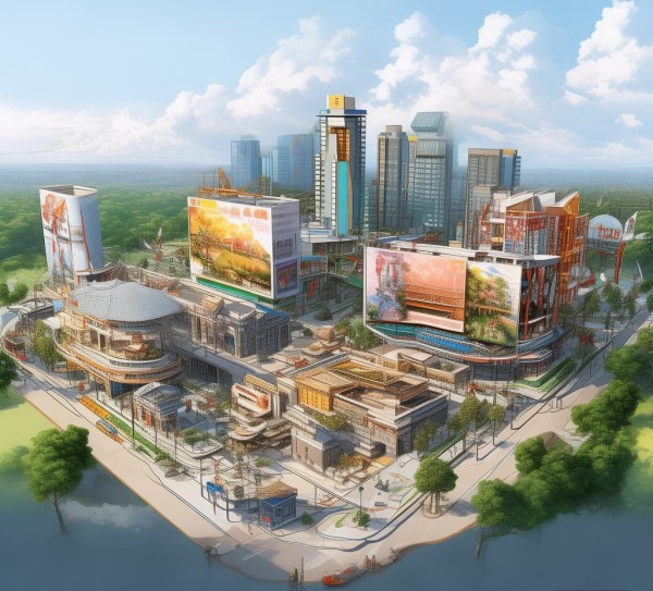 楚雄市户外广告规划图集，助力城市文化展示与产业发展