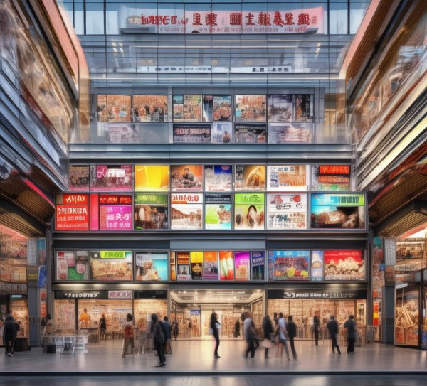 建材城广告规划图，品牌传播的视觉盛宴