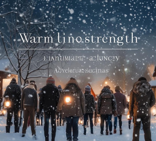 下雪广告公司宣传语,温暖与力量的传递