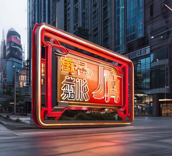 石家庄市广告标识标牌的设计与实践