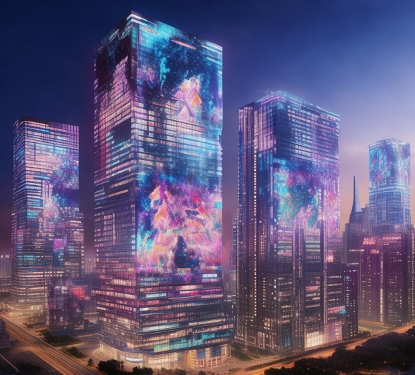 城市广告牌,设计中的未来