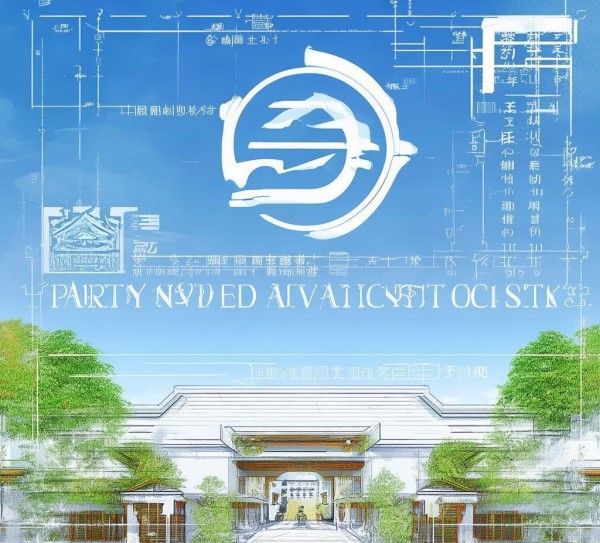 党建广告设计规划图纸,助力基层治理