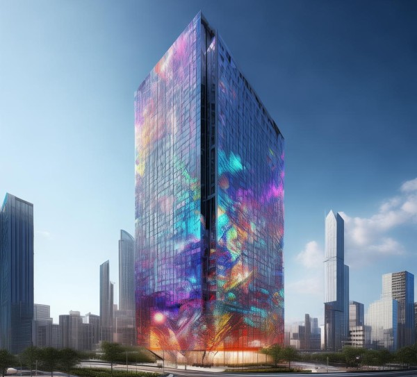 视觉与空间,广告与建筑设计的完美结合