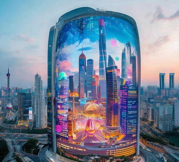 上海广告牌，城市发展的视觉指南