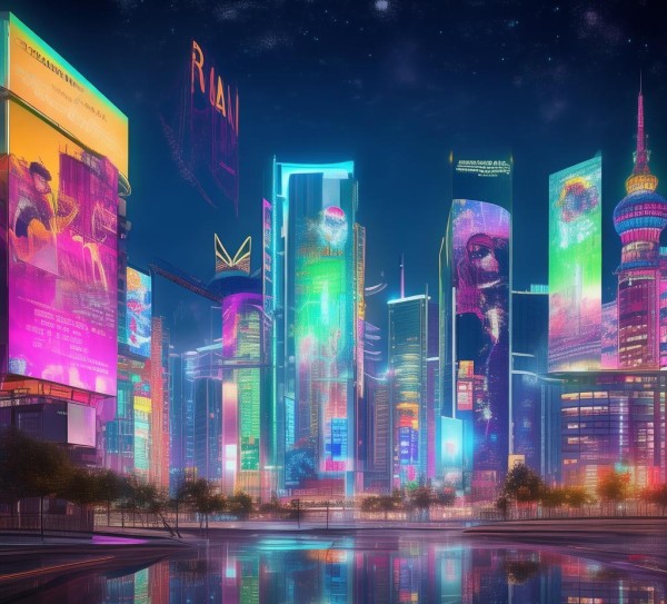 泰 Tag 计划，eqing city’s Vision Through Advertisements