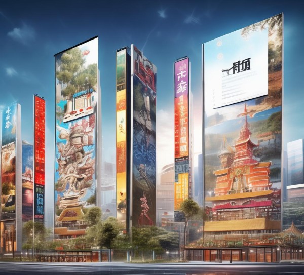 儋州户外广告规划图，助力城市文化与旅游的繁荣