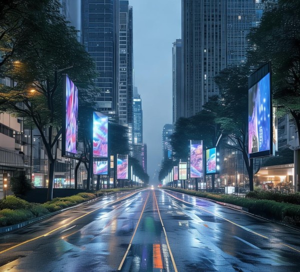 城市道路的视觉美学，道路广告位规划的智慧之光